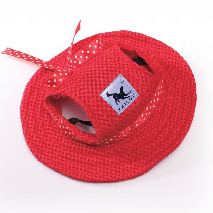 Pet Sandwich Mesh Breathable Sun Hat