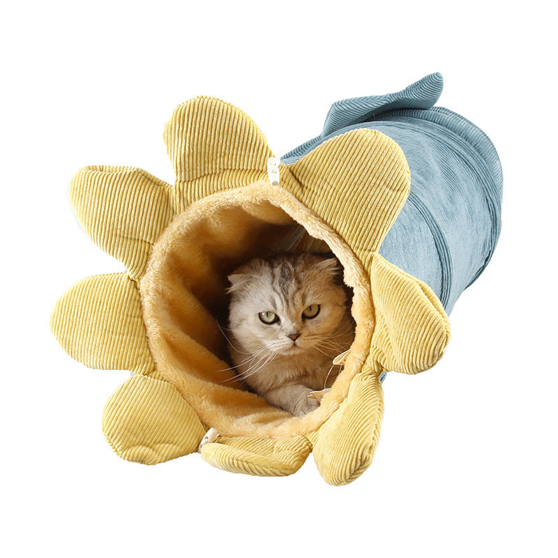 Creative Fruit Funny Pet Cat Tunnel Toys Puppy Ferrets Rabbit Play Dog Tunnel Tubes