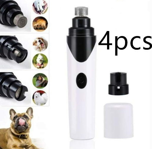 Pet Dog Cat Electric Nail Clippers Cleaning Nails