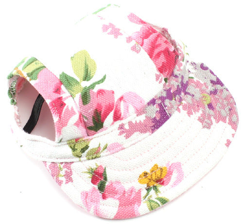 Pet Baseball Canvas Dog Peak Sun Hat Camouflage Beach Hat