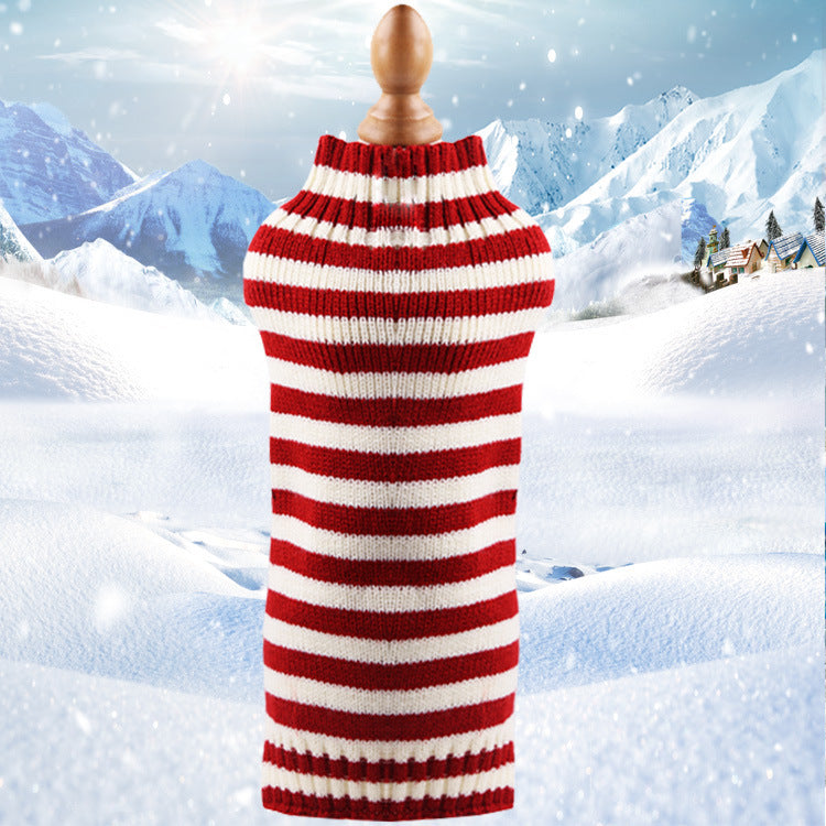 Cashmere Twisted Rope Pet Sweater, Dog Clothes