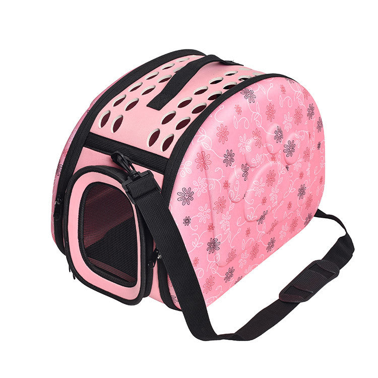 New Folding Straddle Bag Large Breathable Cat And Dog Backpack Cross Border