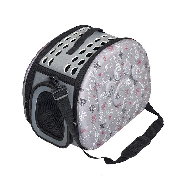 New Folding Straddle Bag Large Breathable Cat And Dog Backpack Cross Border