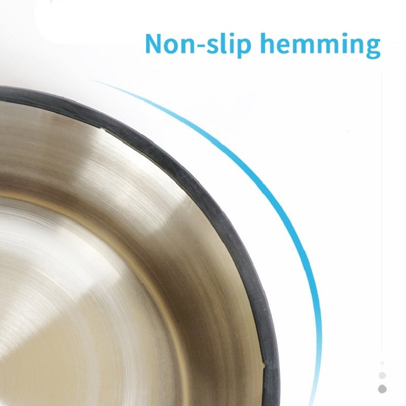 Pet bowl feeding basin