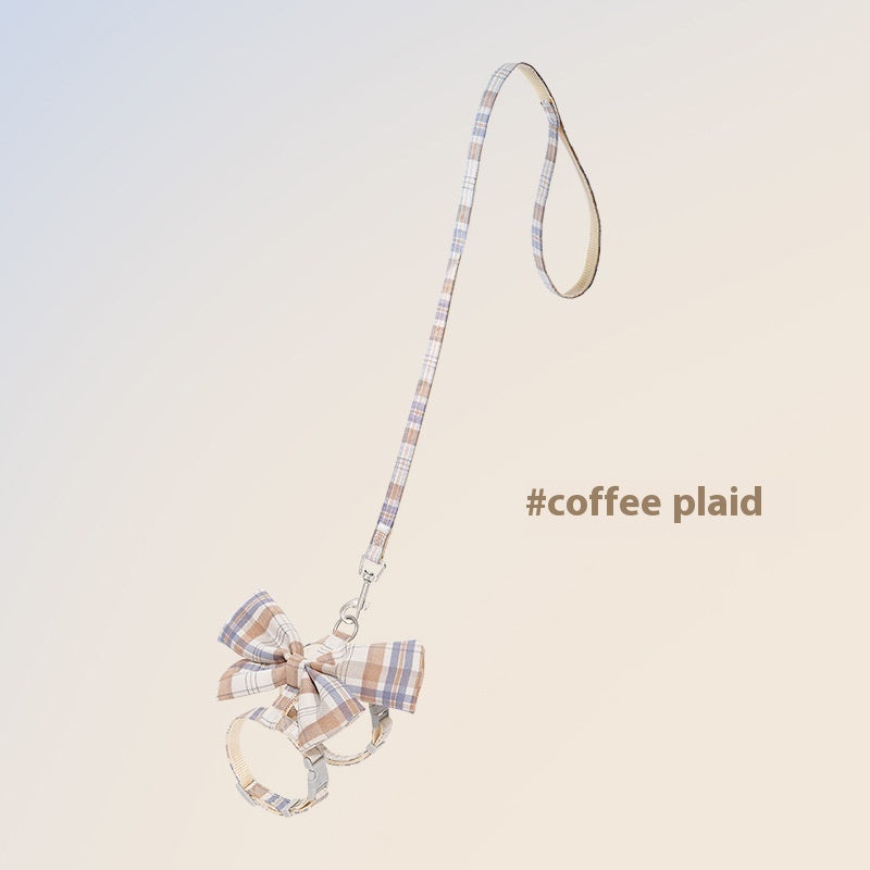 Bow I-shaped Pet Hand Holding Rope