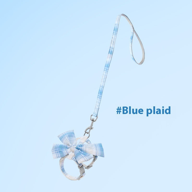 Bow I-shaped Pet Hand Holding Rope