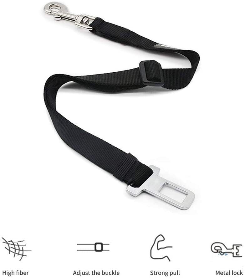 Retractable Dog Safety Car Belt For Pet Car Safety Buckle