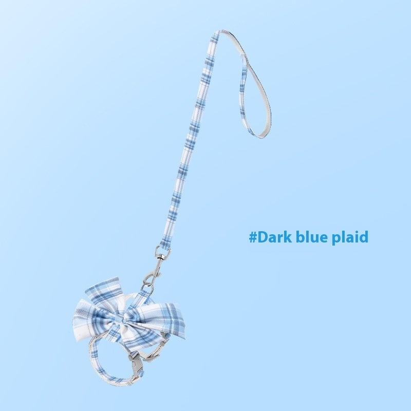 Bow I-shaped Pet Hand Holding Rope