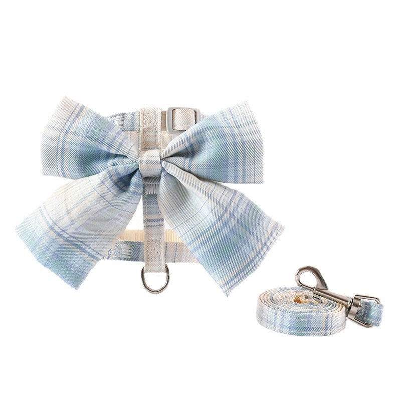 Bow I-shaped Pet Hand Holding Rope