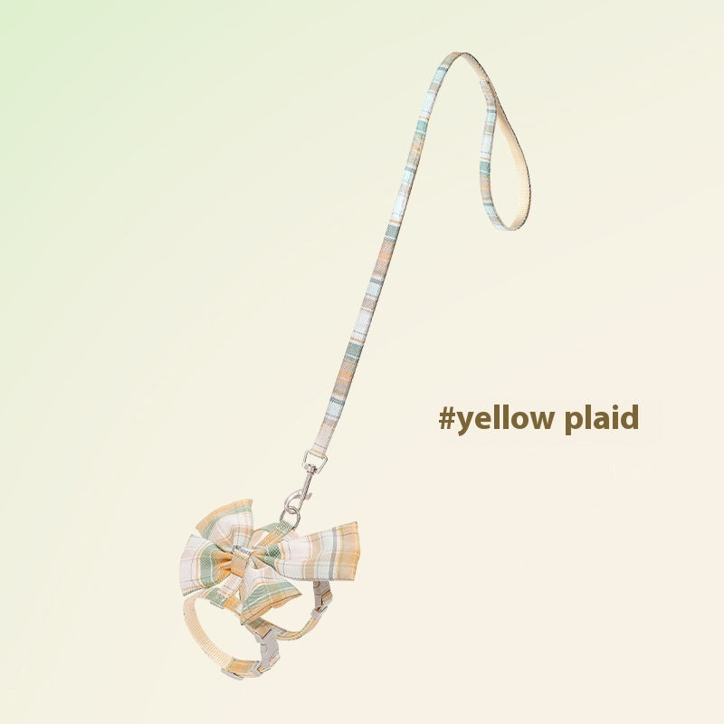 Bow I-shaped Pet Hand Holding Rope