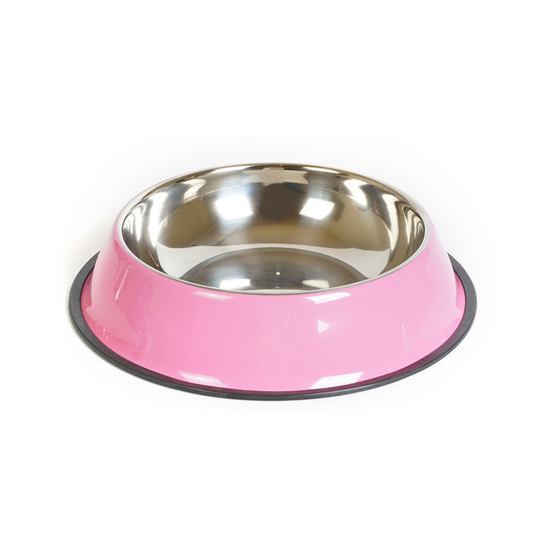 Pet bowl feeding basin