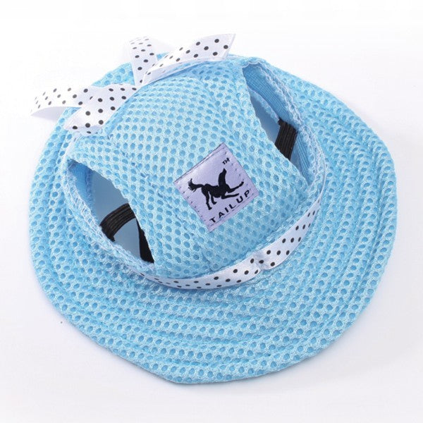 Pet Sandwich Mesh Breathable Sun Hat