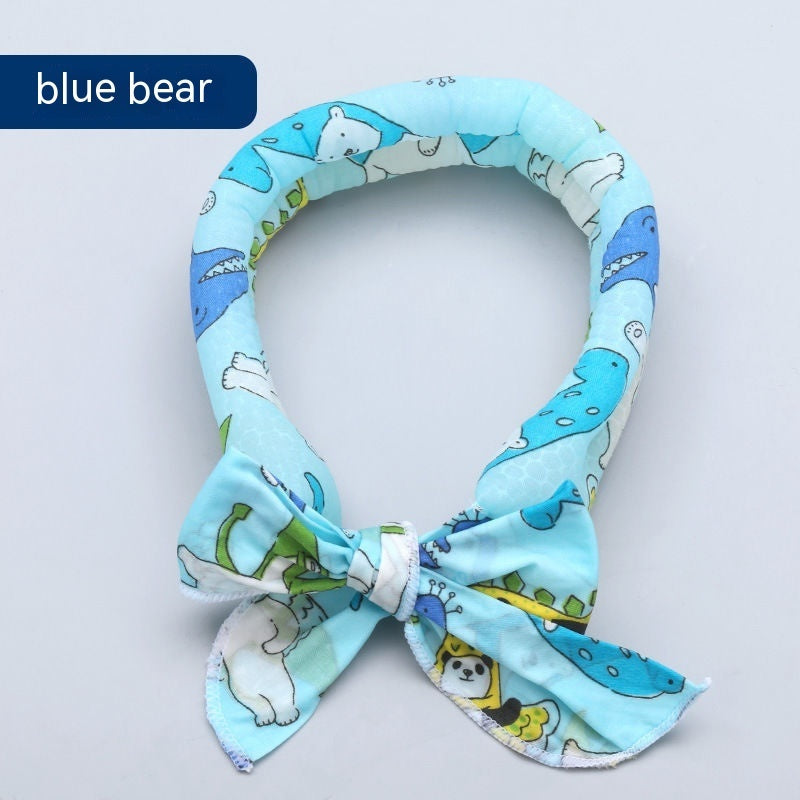Pet Summer Scarf Cooling And Heatstroke Prevention