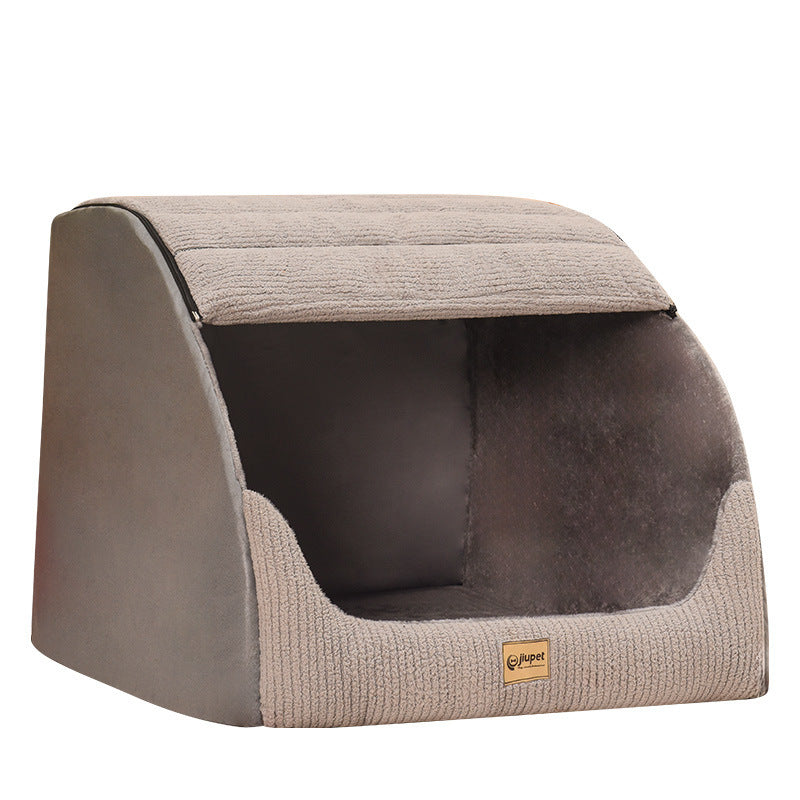 Warm Medium Large Dog Removable And Washable Pet Bed