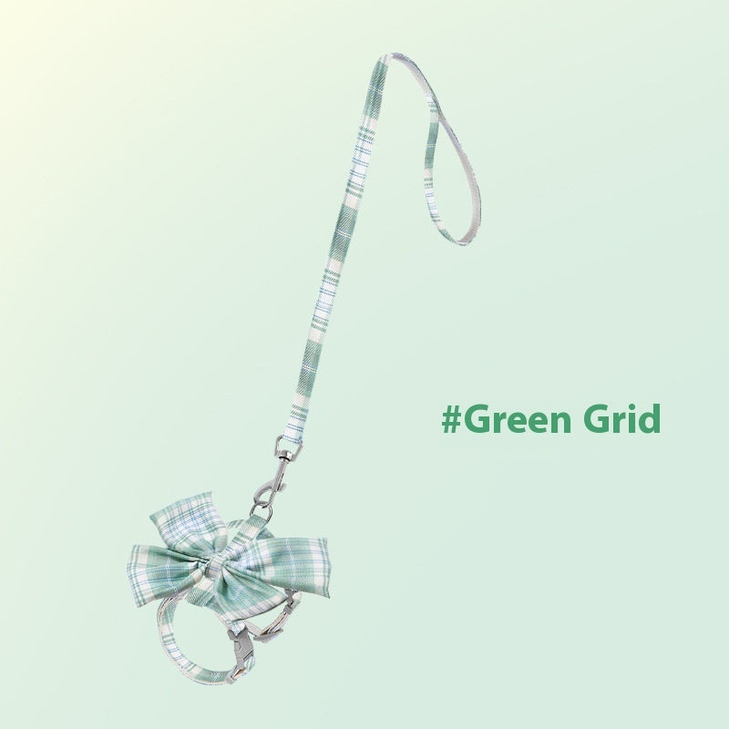 Bow I-shaped Pet Hand Holding Rope
