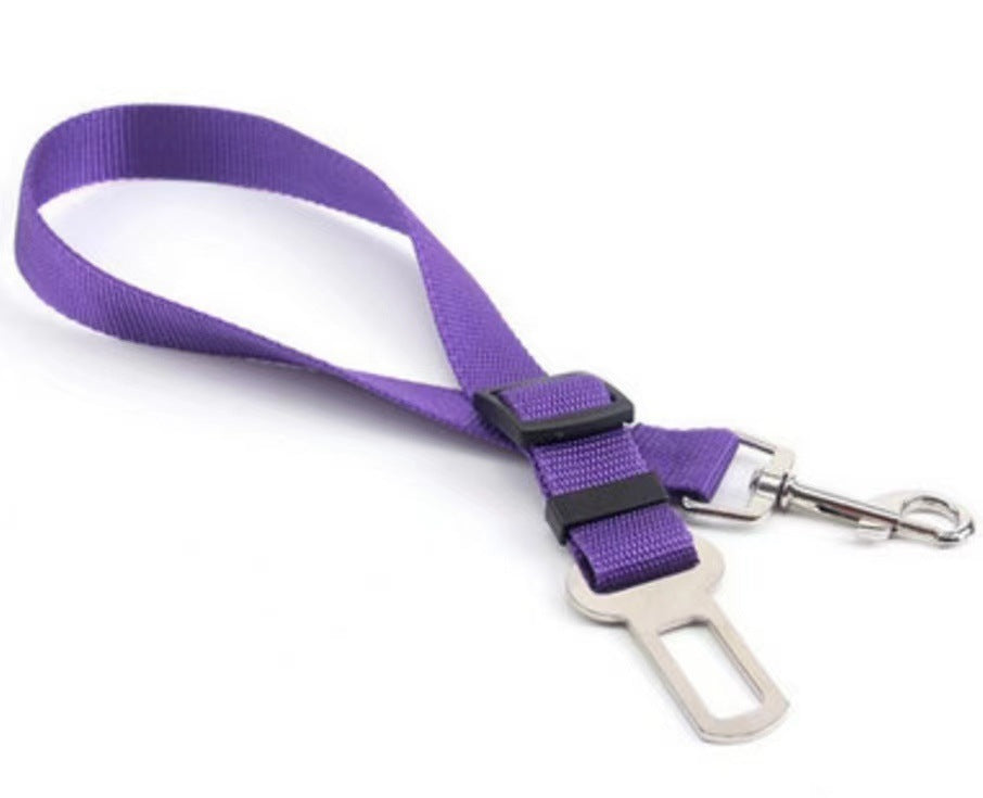Retractable Dog Safety Car Belt For Pet Car Safety Buckle