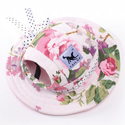 Pet Sandwich Mesh Breathable Sun Hat
