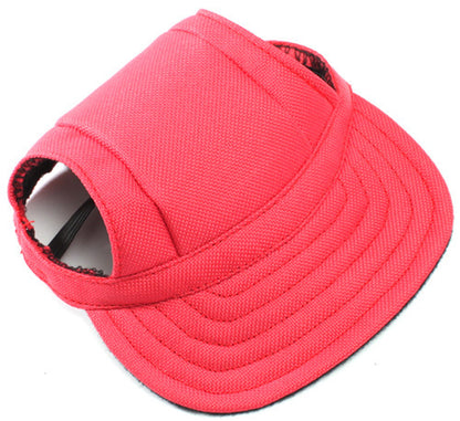 Pet Baseball   Canvas Dog Peak   Sun Hat Camouflage Beach Hat