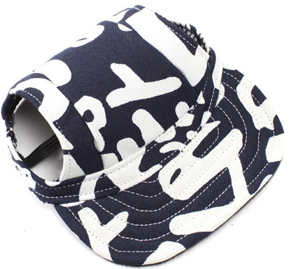 Pet Baseball   Canvas Dog Peak   Sun Hat Camouflage Beach Hat