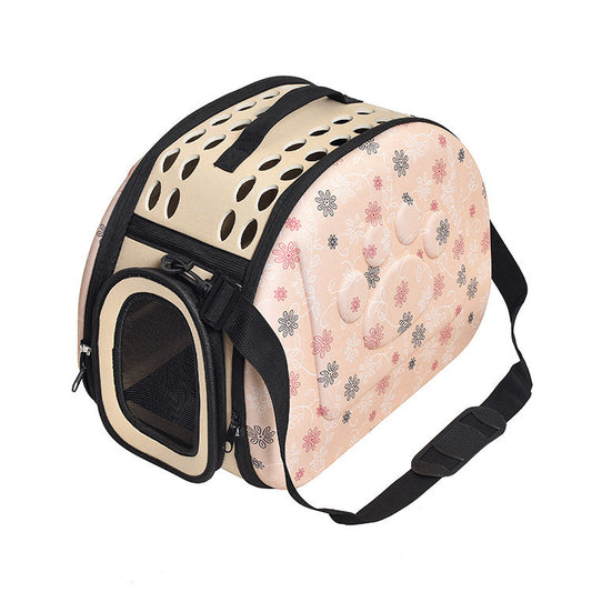 New Folding Straddle Bag Large Breathable Cat And Dog Backpack Cross Border
