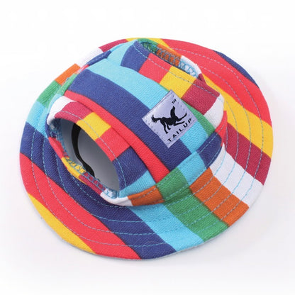 Pet Sandwich Mesh Breathable Sun Hat
