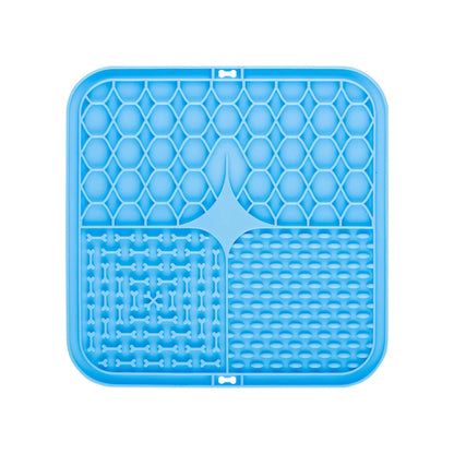 Silicone Pet Slow Food Tableware Suction Cup Dog Mat