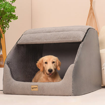 Warm Medium Large Dog Removable And Washable Pet Bed