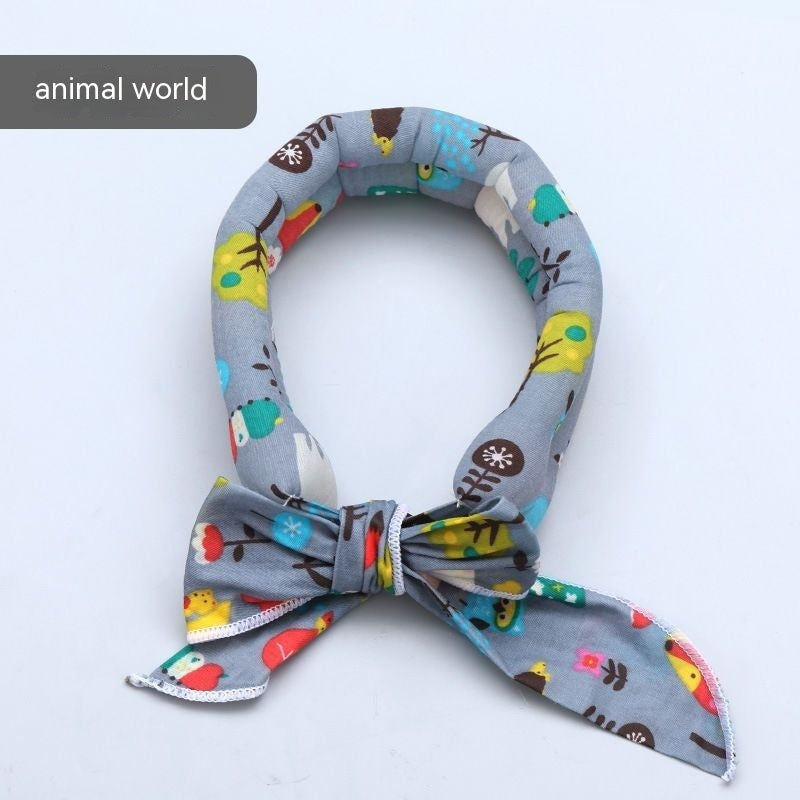 Pet Summer Scarf Cooling And Heatstroke Prevention