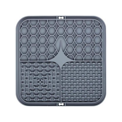 Silicone Pet Slow Food Tableware Suction Cup Dog Mat