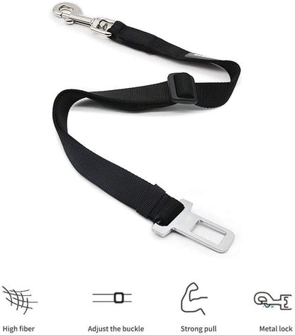Retractable Dog Safety Car Belt For Pet Car Safety Buckle