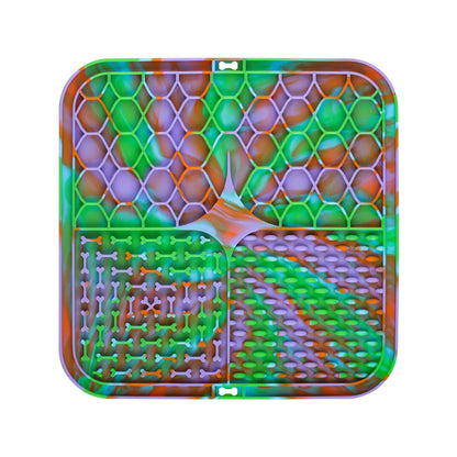 Silicone Pet Slow Food Tableware Suction Cup Dog Mat