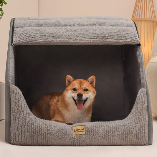 Warm Medium Large Dog Removable And Washable Pet Bed