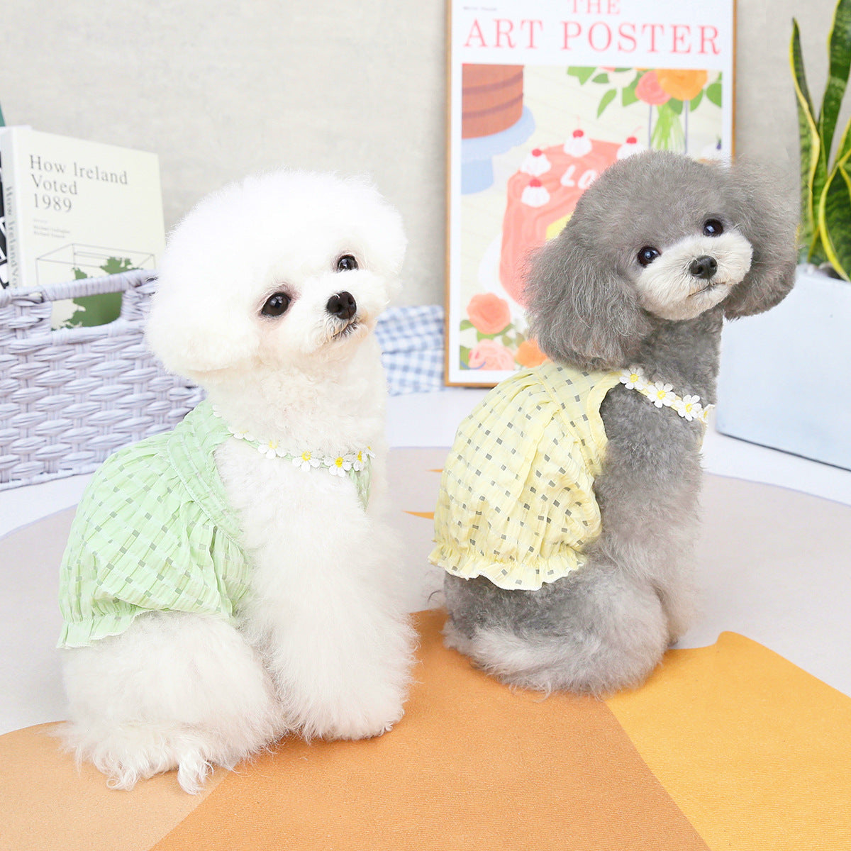 Pet Fashion Spring Summer Puppy Clothes Dress