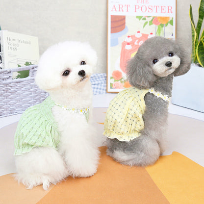 Pet Fashion Spring Summer Puppy Clothes Dress