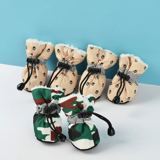 Waterproof Indoor Printed Toddler Shoes For Pets