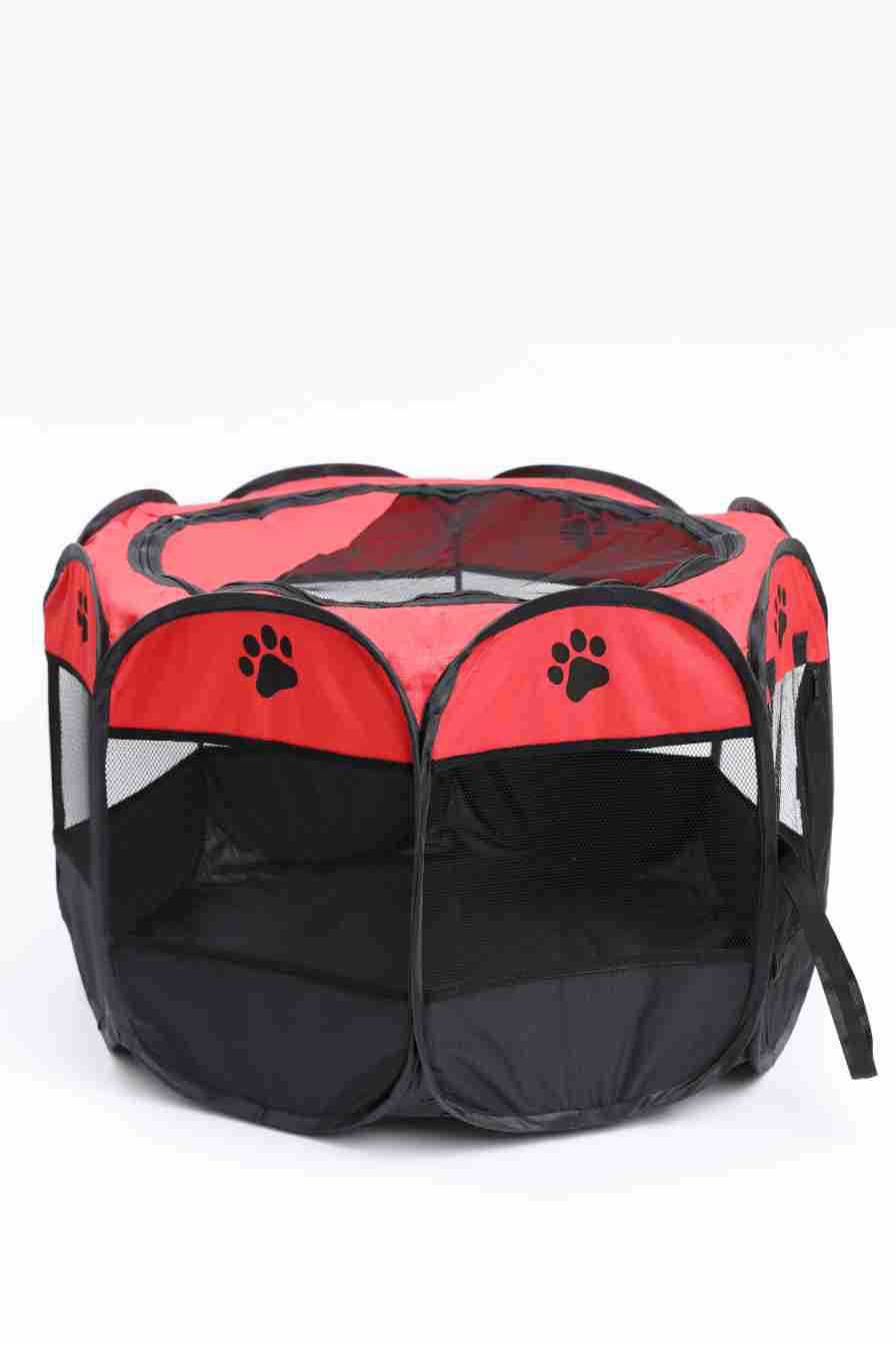 Octagonal Cage Fence Pet Cloth Tent Easy Storage