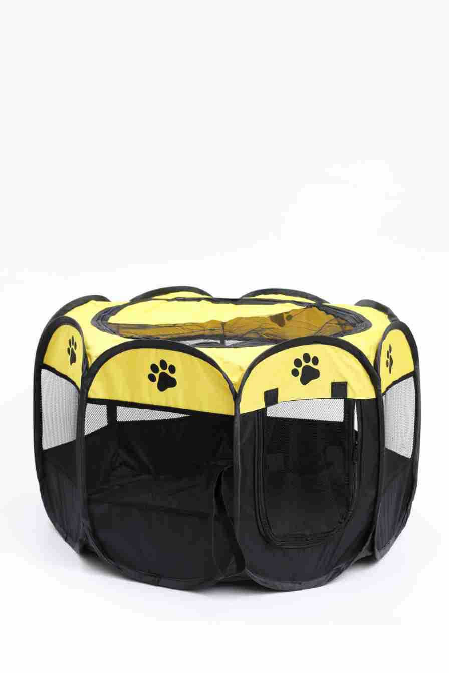 Octagonal Cage Fence Pet Cloth Tent Easy Storage