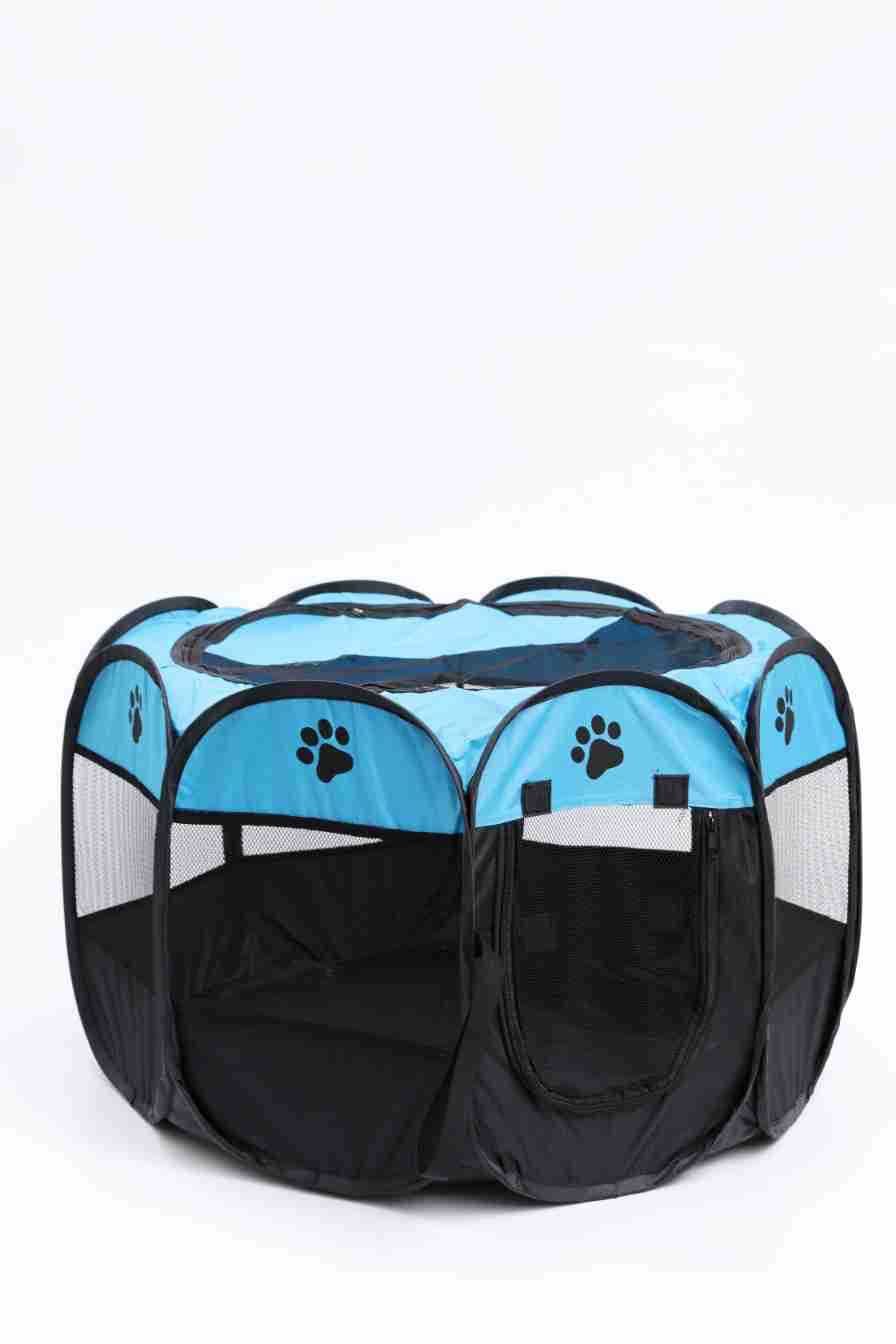 Octagonal Cage Fence Pet Cloth Tent Easy Storage