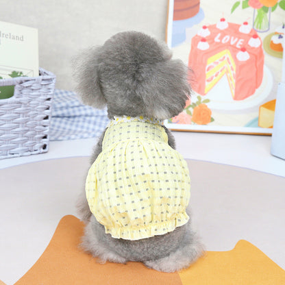 Pet Fashion Spring Summer Puppy Clothes Dress