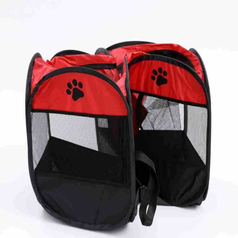 Octagonal Cage Fence Pet Cloth Tent Easy Storage