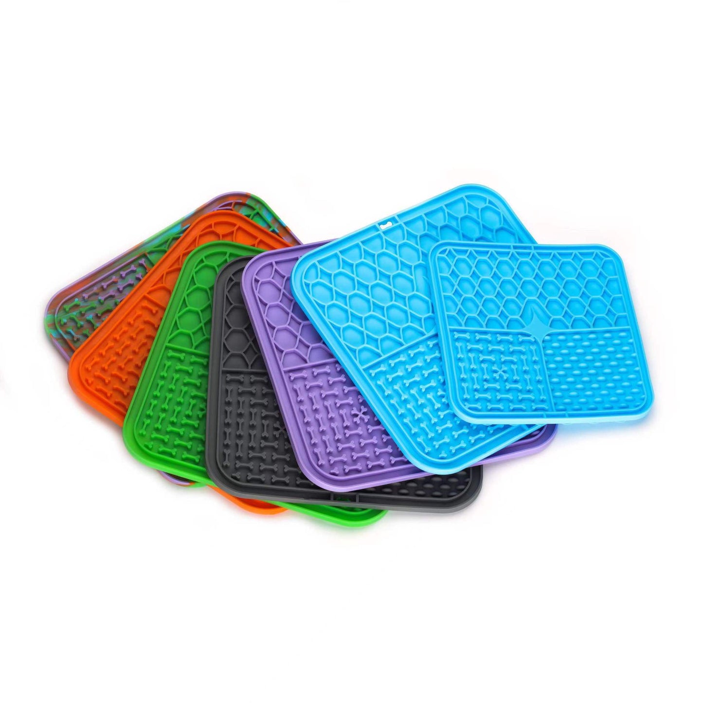 Silicone Pet Slow Food Tableware Suction Cup Dog Mat