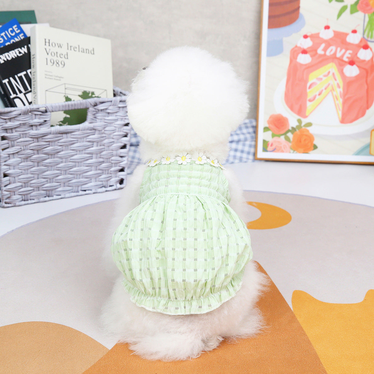 Pet Fashion Spring Summer Puppy Clothes Dress
