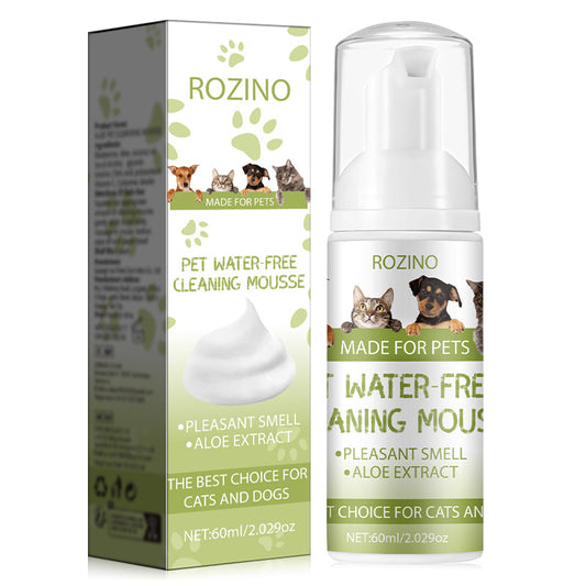 Pet Wash-free Cleaning Hair Skin Fragrance Dry Cleaning Foam