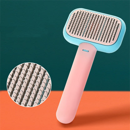 Cat Dog Hair Massage Comb Open-Knot Stainless Steel Comb
