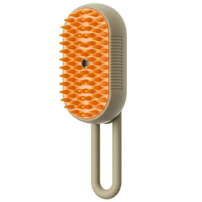 Steam Brush 3 In 1 Electric Spray Hair Brushes For Massage Pet Grooming Comb